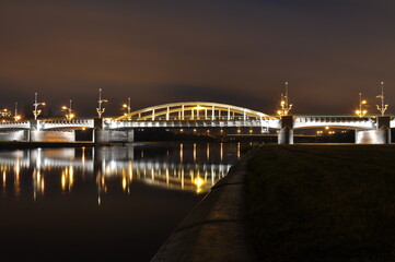 Fototapeta na wymiar Most Świętego Rocha w Poznaniu