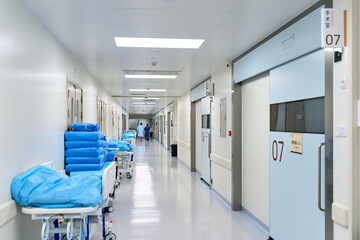 hospital corridors in front