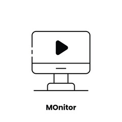 Fototapeta premium Monitor, display, screen, visual, resolution, pixels, refresh rate, contrast, brightness, color accuracy, panel type, LED, LCD, OLED, viewing angles, bezel, thin, widescreen, aspect ratio, HDMI, VGA