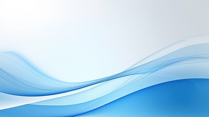 Blue wave background .Modern blue light line concept, lighting shape in white background