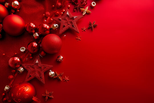 Festive Backdrop: Christmas-Themed Joy in Every Detail