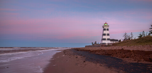 West Coast Lighthouse Canada Prince Edward Island