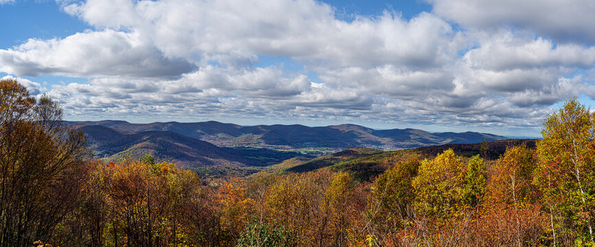Berkshire mountains in Autumn