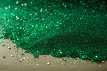 "Green glitter texture shiny sparkle design"