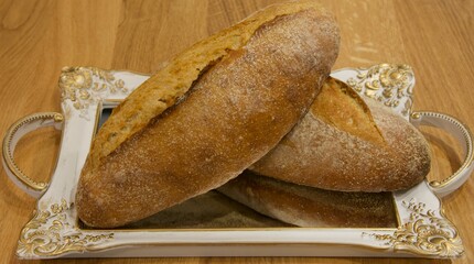 fresh selection of bread and pastries