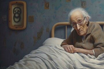 Sign 270 - care for the elderly. Generative AI