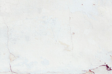 White plaster wall with deep scratches and chips. Various variations of abrasions. Can be used as a...