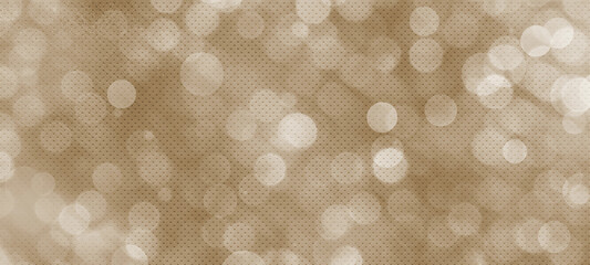 Sepia bokeh background for seasonal, holidays, event celebrations and various design works