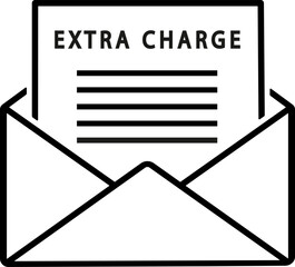 vector illustration of business message on transparent background	