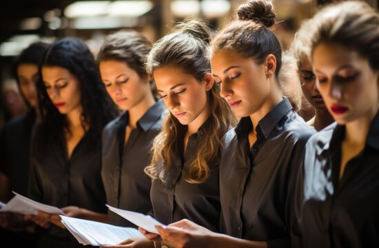 A vibrant scene unfolds on International Day of Education, showcasing diverse students engaged in learning, symbolizing global knowledge-sharing and educational empowerment for a brighter future