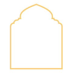 Islamic window frame