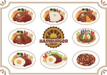 ハンバーグセット
