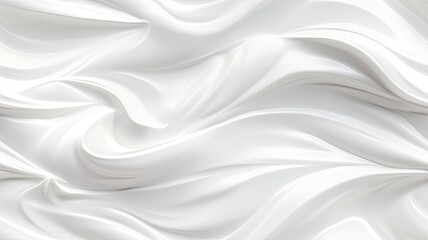 the texture of white lotion beauty skincare cream, cosmetic product as a background, capturing its smooth and creamy essence for a visually appealing composition. SEAMLESS PATTERN. SEAMLESS WALLPAPER.