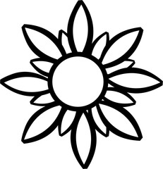 a flower icon