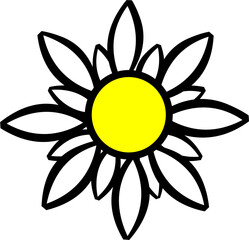 a flower icon