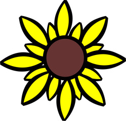 a flower icon