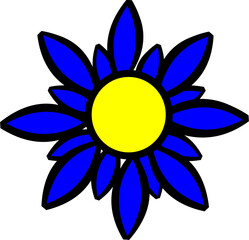 a flower icon