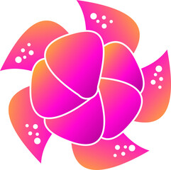 beautiful flower ornaments of gorgeous color