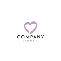 heart art brush love pink health medical event gift logo design timeless emblem brand identity logotype abstract minimalist monogram typography vector editable