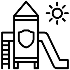 Playground Outline Icon