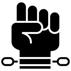 Exploitation Glyph Icon