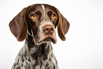 German shorthaired pointer dog - obrazy, fototapety, plakaty