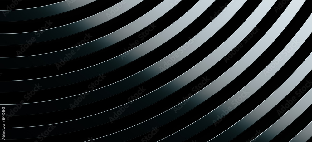Aufkleber metallic circle abstract copy space back drops, 3d rendering