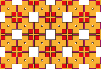 Decorative design in abstract style with rectangles. Pattern for commercials. 