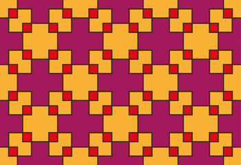 seamless pattern with squares.    Seamless abstract chain pattern  . Geometric texture. Repeated printing. A seamless background.