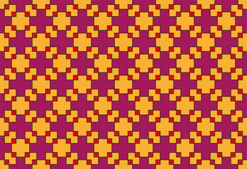 abstract illustration | retro geometric pattern | mosaic wallpaper for xmas background, texture,  theme,  fabric, artwork or advertising design