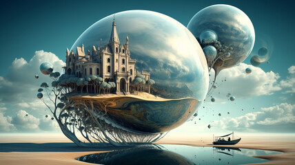 Obraz premium Surreal Artwork Phantasia