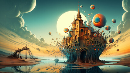 Obraz premium Surreal Artwork Phantasia
