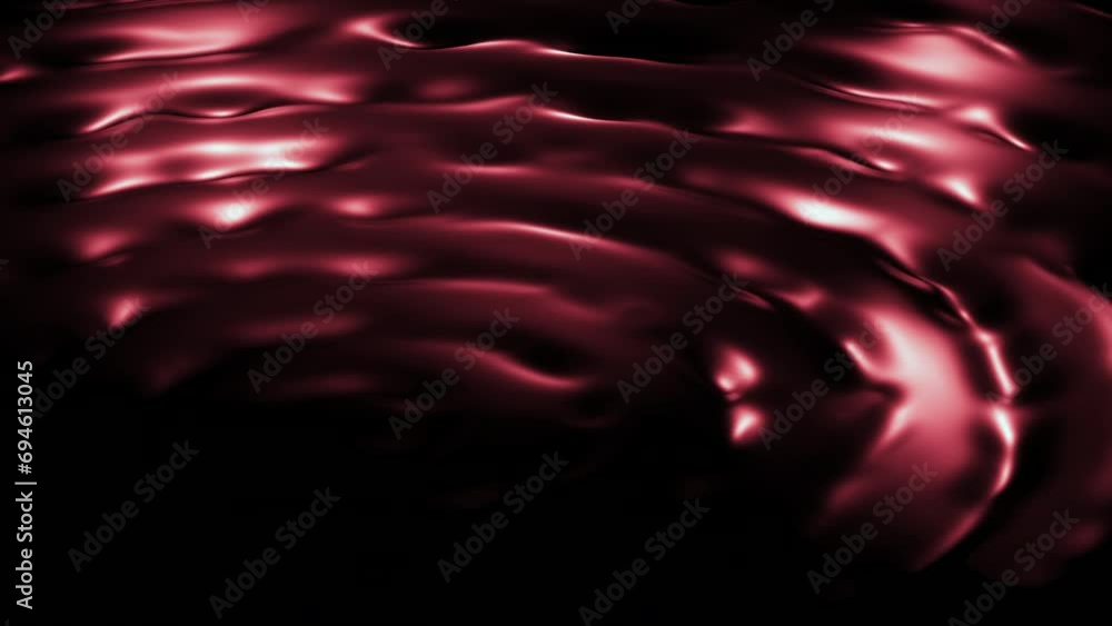 Poster colored liquid with circular waves. design. rings of waves on surface of liquid with ripples. creamy