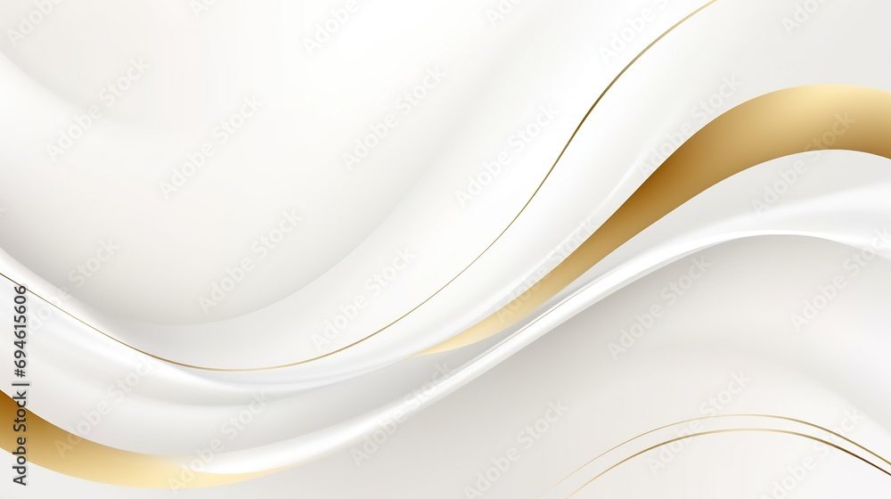 Poster abstract shiny color gold wave design element .golden curved yellow lines .with sparkling effect on 