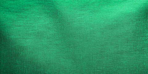 green fabric texture background
