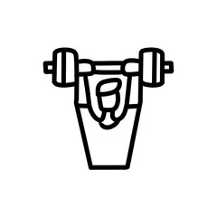 Barbell icon