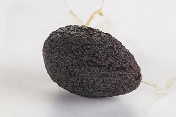 Ripe raw whole avocado fruit