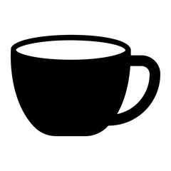 mug glyph icon