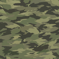 Fototapeta premium Contemporary Urban Camouflage Vector Military Textile Print, Abstract Army Style Modern Fabric Template