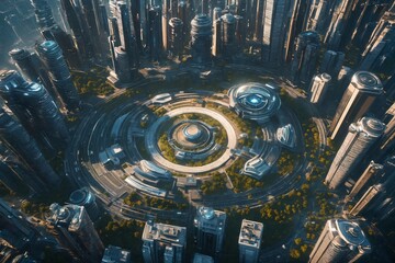 Future Science Fiction City