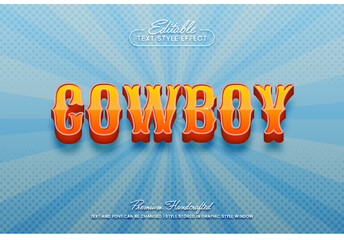 Vintage retro editable 3D vector text style effect on gradient background, suitable for creating eye-catching text graphics for digital, posters, social media posts, banners, and advertisements