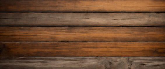 Brown wooden texture background, can be used as banner or wallpaper.