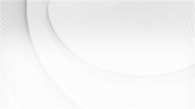 Elegant abstract white curve radio wave effect motion video background