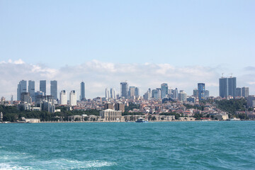 Obraz premium Istanbul from sea