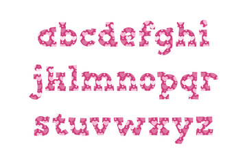 Versatile Collection of Eternal Love Alphabet Letters for Various Uses