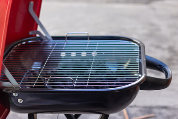 barbecue grill ready to be use