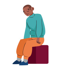 depression man sadness