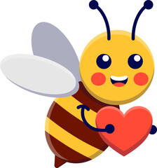 Vector Bee Cute Illustration