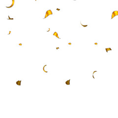 금색 색종이 배경 효과