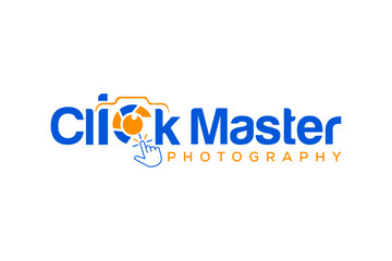 Click Master Photography Logo Design vector format